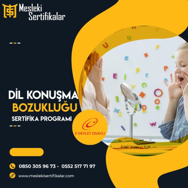 Dil Konuşma Bozukluğu Eğitimi Sertifika Programı