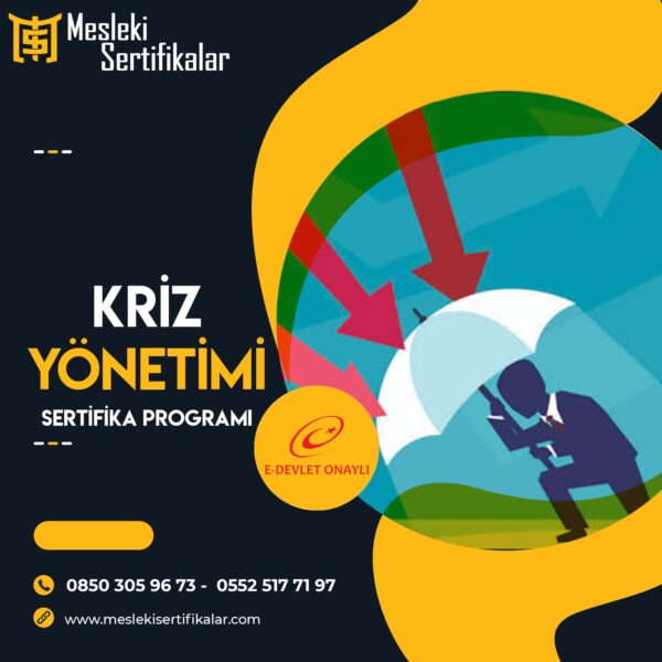 Kriz Yönetimi Sertifika Programı
